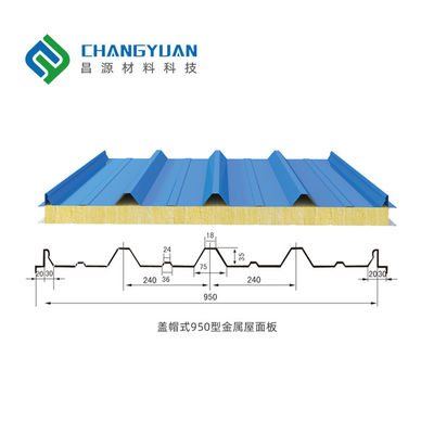 Ποιότητα  interior Wall Insulation Sandwich Panels Soundproof  Pu Sandwich Panel εργοστάσιο