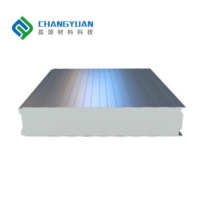 Ποιότητα  PU Sandwich Panels and Polyurethane Sandwich Wall Panel with Thermal Insulation, Waterproof Protection, and Energy Efficiency εργοστάσιο