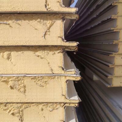 Ποιότητα  Smart White Mushroom Cultivation Container/Smart Shelter with auto setted/PU sandwich panels εργοστάσιο