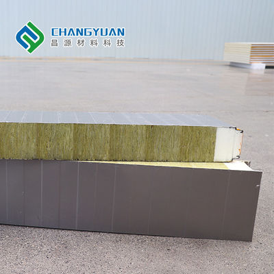 Πάχος 100/150/200mm μονωμένο σύστημα τοίχων PU σάντουιτς επιτροπή