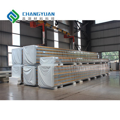 PU Shandongchangyuan Soundproof διάφορο χρώμα επιτροπής τοίχων σάντουιτς