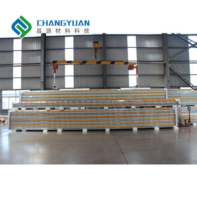PU Shandongchangyuan Soundproof διάφορο χρώμα επιτροπής τοίχων σάντουιτς
