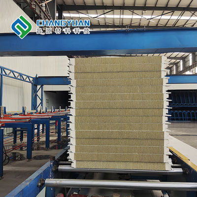 PU Shandongchangyuan Soundproof διάφορο χρώμα επιτροπής τοίχων σάντουιτς