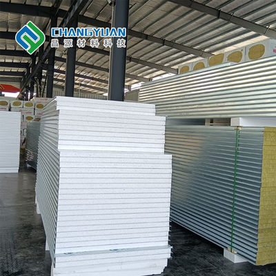 Σύνθετη επιτροπή 50mm/75mm/100mm SMP PVDF PVF για τον εξωτερικούς τοίχο και τη στέγη