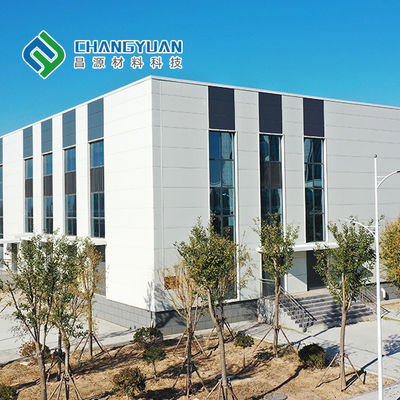 Ακουστική μόνωση Pu Sandwich Wall Panel Πυροστασία