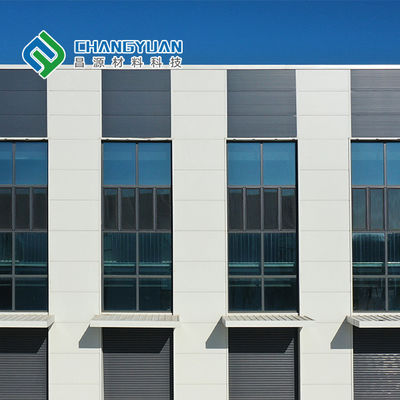 Ακουστική μόνωση Pu Sandwich Wall Panel Πυροστασία