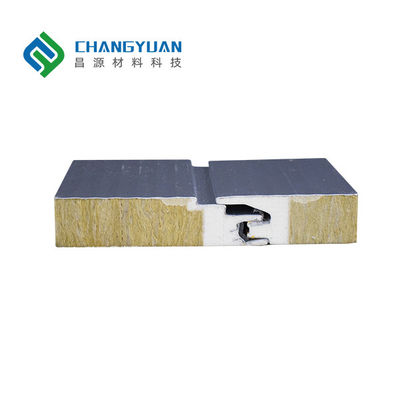 Ακουστική μόνωση Pu Sandwich Wall Panel Πυροστασία