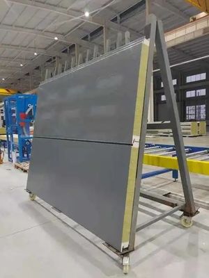 200 χιλιοστών πάχος πυρόστακτο σύστημα τειχών τείχους για πολυώροφα κτίρια