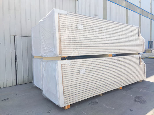 Αδιάβροχο χρωματιστό επικαλυμμένο PU Sandwich Wall Panel Διακοσμητικό με υψηλή αντοχή