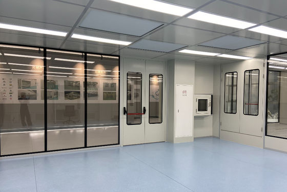 Προσαρμόσιμα πυρόστακτα πλέσιμα καθαρό δωμάτιο τοίχοι διαχωρισμοί εύκολη εγκατάσταση