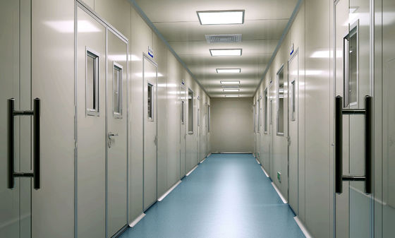 Προσαρμόσιμα πυρόστακτα πλέσιμα καθαρό δωμάτιο τοίχοι διαχωρισμοί εύκολη εγκατάσταση