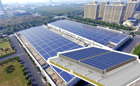 Φωτοβολταϊκό Πάνελ Στέγης με Πλάτος 1000mm και Πυρήνα από Ορυκτοβάμβακα PU ή Υαλοβάμβακα PU για Βιώσιμες Ενεργειακές Λύσεις