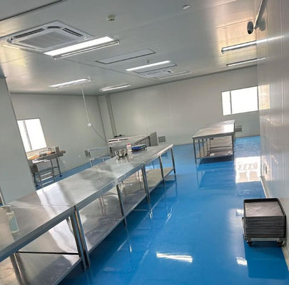 Κλάση Α Πυροσβεστικές διαχωριστικές οθόνες τοίχων καθαρών δωματίων Προσαρμόσιμο και ευπροσάρμοστο σχέδιο