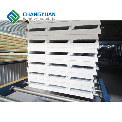 Πίνακα τείχους PU / PIR Sandwich τέλεια λύση για τη διατήρηση της θερμότητας στο κτίριο