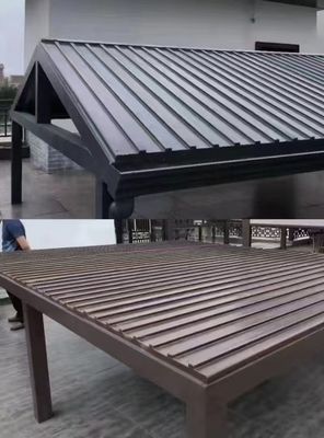 Al-Mg-Mn Alloy Greatwall Roof Panel for Greenhouse with Weather-Resistant Coating and 50 Years Lifespan