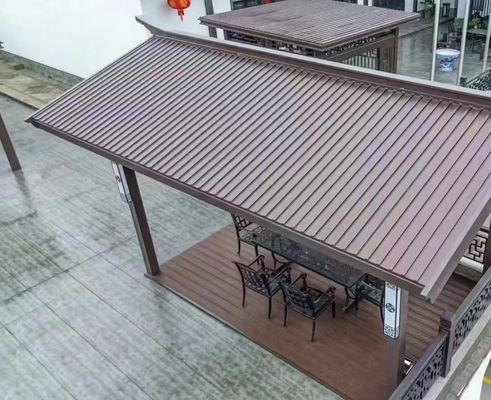 Al-Mg-Mn Alloy Greatwall Roof Panel with Weather-Resistant Coating and Superior Thermal Insulation for Industrial Buildings