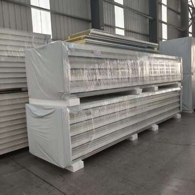 PU sandwich panel and Customizable PIR Sandwich Panel for Cold Rooms with Moisture Resistance and Sound Insulation and Cold storage chamber and cold storage sandwich panel 