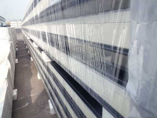 Πάνελ οροφής PIR ανθεκτικά στη διάβρωση με ανώτερη ηχομόνωση και θερμομόνωση για βιομηχανικά κτίρια